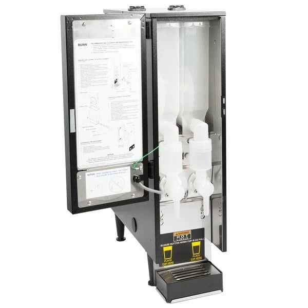 BUNN® Bunn SET00.0200 FMD-2 BLK Fresh Mix Cappuccino / Espresso Machine Hot Beverage Dispenser With 2 Hoppers 5 BUNN® Bunn SET00.0200 FMD-2 BLK Fresh Mix Cappuccino / Espresso Machine Hot Beverage Dispenser With 2 Hoppers - Image 4