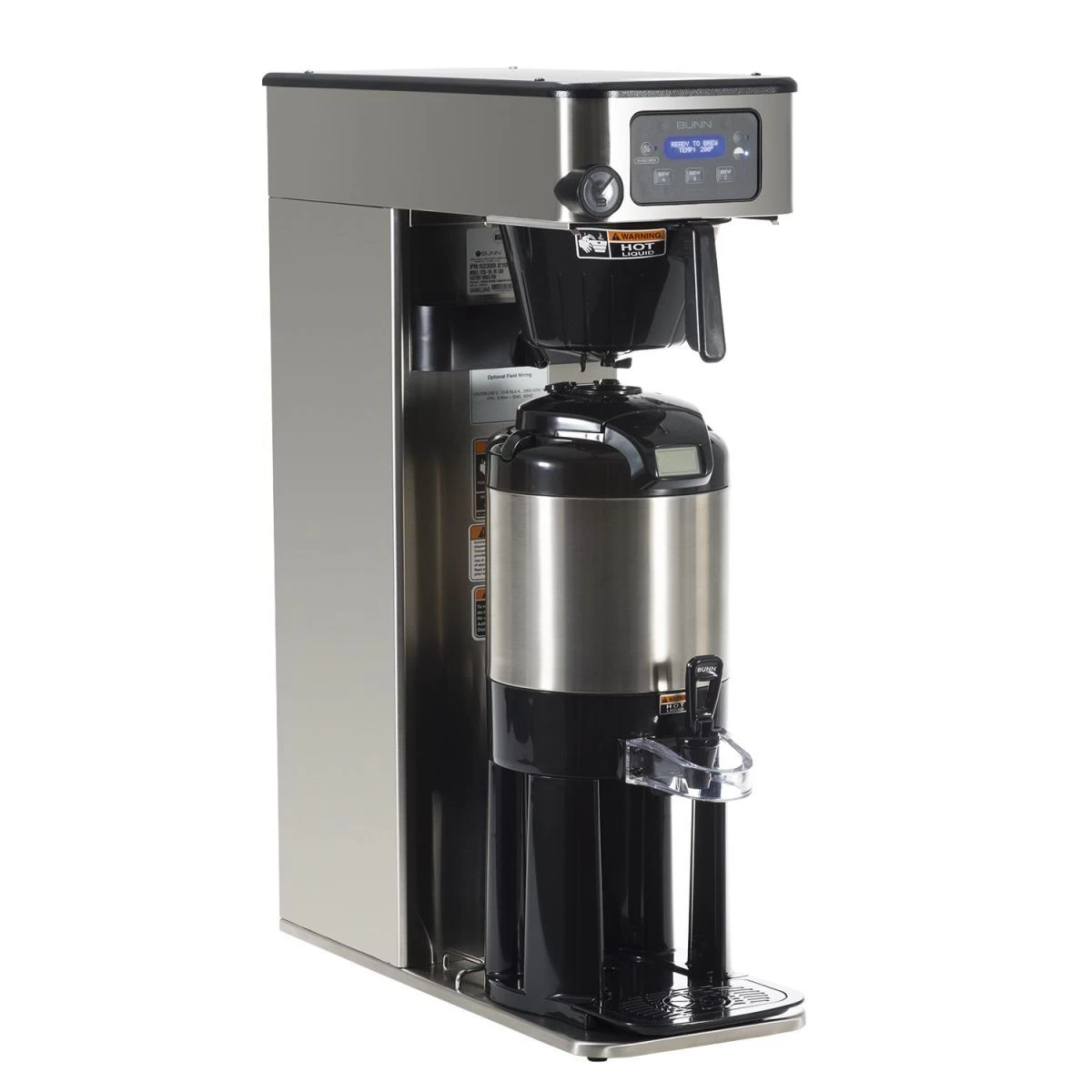 BUNN® Bunn 52300.0100 ITCB-DV Infusion High Volume Single Coffee And Tea Brewer - Dual Voltage 3 BUNN® Bunn 52300.0100 ITCB-DV Infusion High Volume Single Coffee And Tea Brewer - Dual Voltage