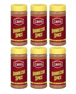 Cain's Barbecue Spice, 6 Bottles 12 Oz Each