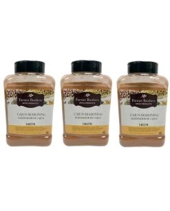 Farmer Brothers Cajun Seasoning (3 Bottles/1.25 Lb Ea.)