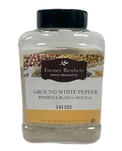 Farmer Brothers Ground White Pepper (1 Bottle/1 Lb 2 Oz)