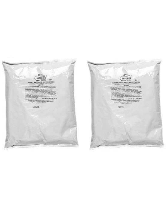Superior Cappuccino Mix Caramel Macchiato 2 Bags (2 Lbs Ea) 3 Superior Cappuccino Mix Caramel Macchiato 2 Bags (2 Lbs Ea)