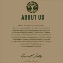 Ancient Roots Hazelnut Medium Roast Flavored Mushroom Ground Coffee 4/12 Oz Bags -Optimal Coffee Shop ancient roots french vanilla flavored mushroom coffee french vanilla coffee4 2 1 1 1 1 1 1