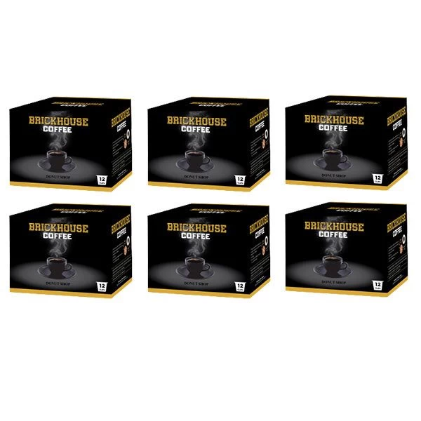 Brickhouse Single Serve Coffee, Donut Shop, 72 Count 3 Brickhouse Single Serve Coffee, Donut Shop, 72 Count