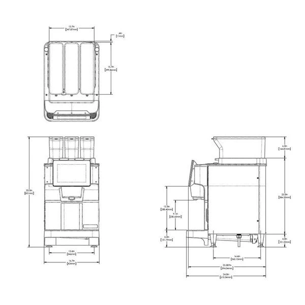 BUNN® Bunn 55400.0101 Fast Cup Bean To Cup Coffee Brewer 208V 60 HZ 4 BUNN® Bunn 55400.0101 Fast Cup Bean To Cup Coffee Brewer 208V 60 HZ - Image 2
