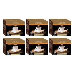 Caffe Noir Gourmet Coffee Almond Pound Cake, Single Serve Beverage Cups, 6 Box 12 Count Each