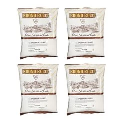 Edono Rucci Pumpkin Spice Cappuccino Mix, 4 Bags (2 Lbs Each)