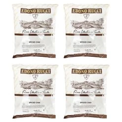 Edono Rucci Spiced Chai Tea Latte 4 Bags (2 Lbs Each)