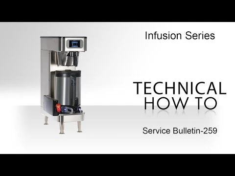 BUNN® Bunn 54100.0100 ITCB Infusion Series Tea/Coffee Brewer, Twin Hi-Volume Platinum, 120/240V 7 BUNN® Bunn 54100.0100 ITCB Infusion Series Tea/Coffee Brewer, Twin Hi-Volume Platinum, 120/240V - Image 5