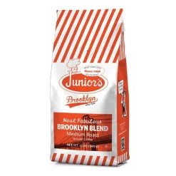 Junior's Most Fabulous Brooklyn Blend, Medium Roast Ground Coffee, 6/12 Oz Bags 9 Junior's Most Fabulous Brooklyn Blend, Medium Roast Ground Coffee, 6/12 Oz Bags -Optimal Coffee Shop junior s most fabulous brooklyn blend medium roast ground coffee 12 oz bag 1 1 1