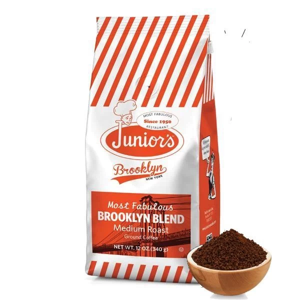 Junior's Most Fabulous Brooklyn Blend, Medium Roast Ground Coffee, 6/12 Oz Bags 5 Junior's Most Fabulous Brooklyn Blend, Medium Roast Ground Coffee, 6/12 Oz Bags - Image 3