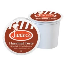 Junior's Most Fabulous Hazelnut Torte, Medium Roast Single Single Serve 100 Ct 6 Junior's Most Fabulous Hazelnut Torte, Medium Roast Single Single Serve 100 Ct -Optimal Coffee Shop juniors most fabulous hazelnut torte medium roast single single serve 100 ct