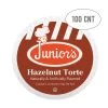 Junior's Most Fabulous Hazelnut Torte, Medium Roast Single Single Serve 100 Ct -Optimal Coffee Shop juniors most fabulous hazelnut torte medium roast single single serve 100 ct1