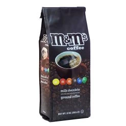 M&M's Milk Chocolate, Naturally And Artificially Flavored Ground Coffee, (2 Bags/10 Oz) -Optimal Coffee Shop m ms milk chocolate naturally and artificially flavored ground coffee 1
