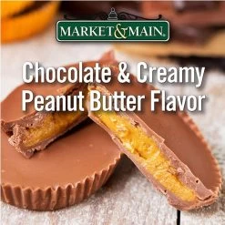 Market & Main Chocolate Peanut Butter Single Serve Coffee Cups, 6 Box (72 Cups) -Optimal Coffee Shop market main chocolate peanut butter cup coffee single serve cups 12cups2
