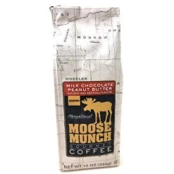 Harry & David Moose Munch Milk Chocolate Peanut Butter Ground Gourmet Coffee 6 Bags -Optimal Coffee Shop mmc 3