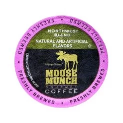 Moose Munch Northwest, Dark Chocolate Caramel, Milk Chocolate Caramel, MapleVanilla 4/18 Ct -Optimal Coffee Shop moosemunchnorthwest 1 6