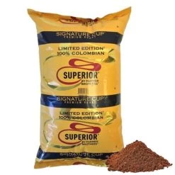 Superior LE 100% Colombian Ground Coffee (160 Bags/2.5 Oz) -Optimal Coffee Shop supcolombain